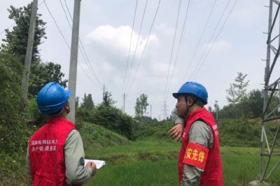 10千伏紅星線(xiàn)洛62線(xiàn)路34號(hào)至47號(hào)桿做好巡視消缺工作