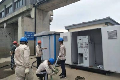 金湖縣供電公司新增安裝6臺、總?cè)萘?780千伏安配電變壓器