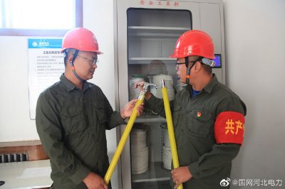 國慶保電前‘診斷’安全工器具 保安全！