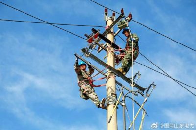 10千伏雙溝線對(duì)線路進(jìn)行升級(jí)改造