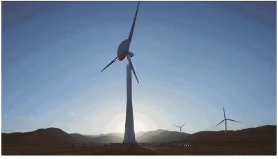轉一圈發(fā)一度電，風力發(fā)電真的很牛
