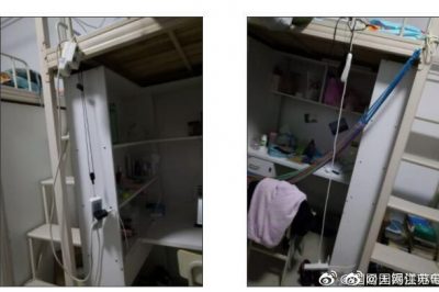 宿舍床頭掛排插？同學(xué)，還請(qǐng)?zhí)岣哂秒姲踩庾R(shí)！