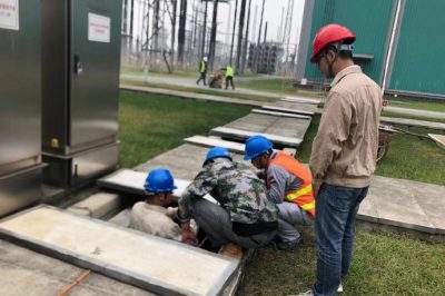 室外電纜溝動(dòng)力電纜加裝防火隔板技改項(xiàng)目驗(yàn)收