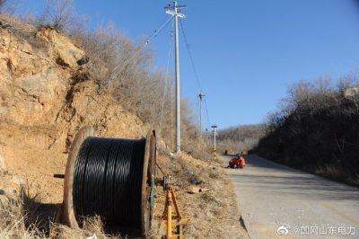 棲霞市供電公司對10千伏埠后線實施改造