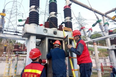 35千伏斷路器進(jìn)行機(jī)械特性及彈簧疲勞測(cè)試