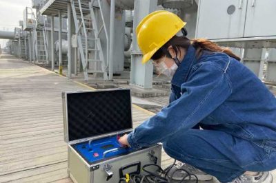 接地引下線導通測試助力春檢復工