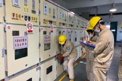 興園110千伏變電站現(xiàn)場(chǎng)檢查人員到崗到位情況