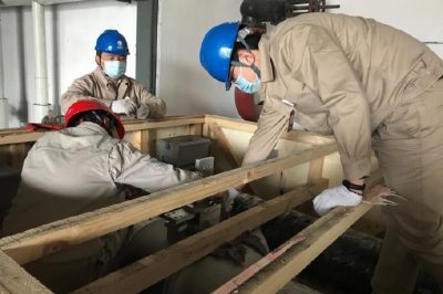 江蘇徐塘發(fā)電廠進(jìn)行互感器計量繞組誤差試驗(yàn)