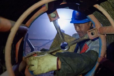 楚州-朱橋220千伏線(xiàn)路增容改造工程施工現(xiàn)場(chǎng)