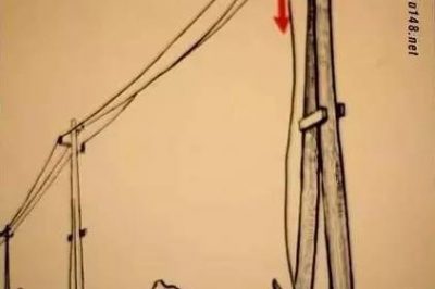 別在電線下小解？不文明也不安全！