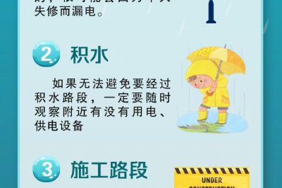 暴雨雷電頻繁，出行謹(jǐn)防觸電