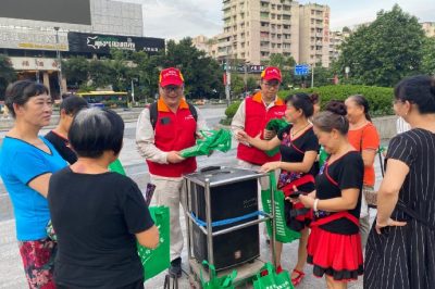 國網重慶綦南供電公司開展“防疫有我，愛衛(wèi)同行”志愿服務活動