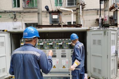 陽江城區(qū)供電局到綠怡閣和新都匯兩個施工現(xiàn)場進行嚴格督查