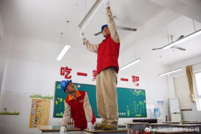 走進(jìn)長(zhǎng)安街道貝爾樂幼兒園開展用電安全大檢查