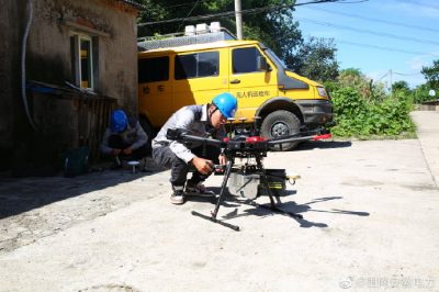 檢修公司利用無人機(jī)激光掃描專項(xiàng)工作