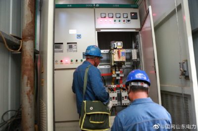 對(duì)冷庫(kù)的變壓器、客戶專(zhuān)線、配電盤(pán)進(jìn)行逐項(xiàng)測(cè)試消缺