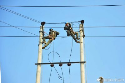對10千伏八里563線路進行消缺除線障