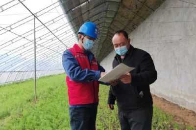 安全用電進大棚，助力農(nóng)戶穩(wěn)增收
