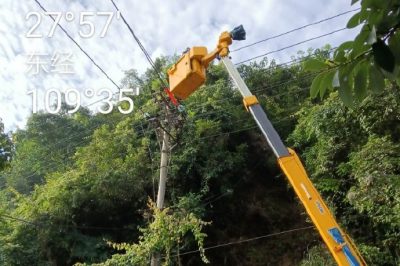 對(duì)10千伏桐冷線巡視