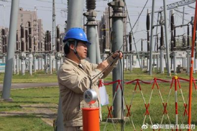 對檢修后的一次設備進行電氣試驗