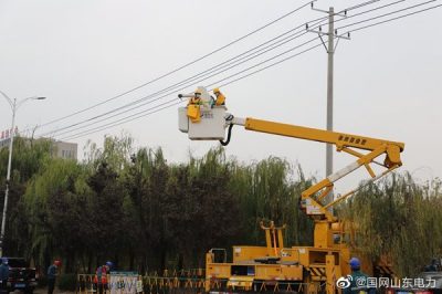 對(duì)線路進(jìn)行帶電巡檢消缺