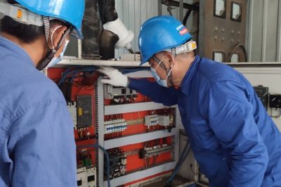 對轄區(qū)電動汽車充電站設備進行巡視檢修