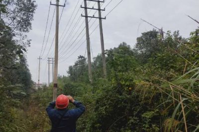 對10千伏長珠線進行缺陷、隱患排查工作