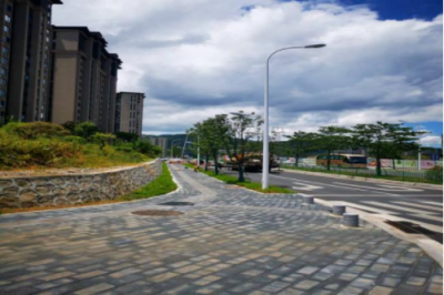 福建龍巖市洋潭片區(qū)高壓線電網改線工程順利完工